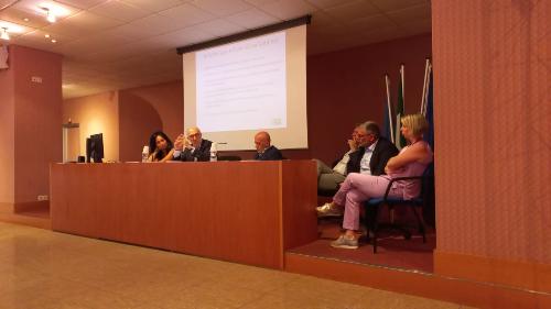 L'assessore regionale Riccardo Riccardi nel corso del suo intervento