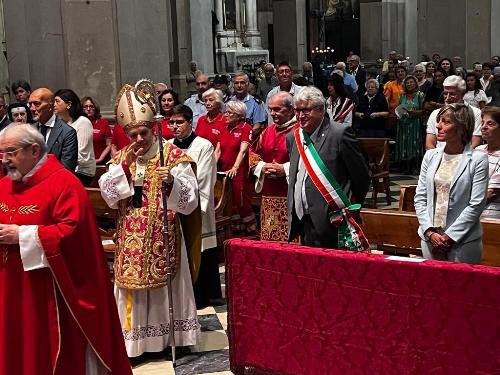 L'assessore regionale Barbara Zilli al solenne Pontificale per la festività del Santi Patroni Ermacora e Fortunato