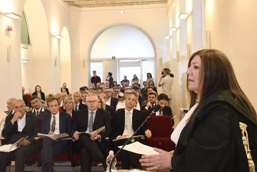 L’udienza per il giudizio di parificazione del rendiconto generale della Regione Friuli Venezia Giulia per l’esercizio finanziario 2022 da parte della Corte dei Conti.