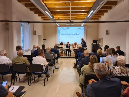 Un momento del convegno organizzato a Gorizia da Gse e Irisacqua sull'efficientamento energetico nel settore idrico