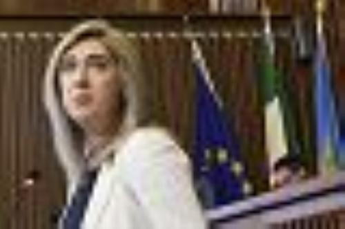 L'assessore regionale alle Infrastrutture e Territorio Cristina Amirante