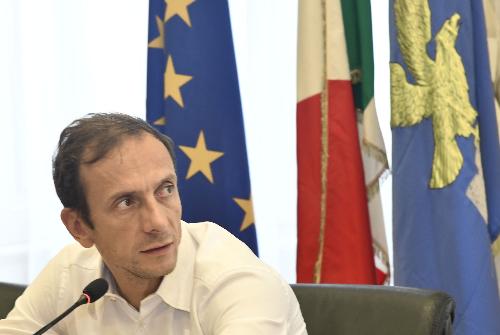 Il governatore Massimiliano Fedriga