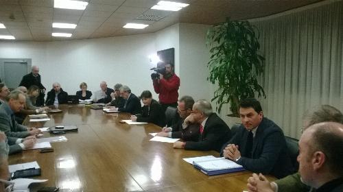 La riunione per la concertazione sulla situazione Electrolux – Udine 03/02/2014