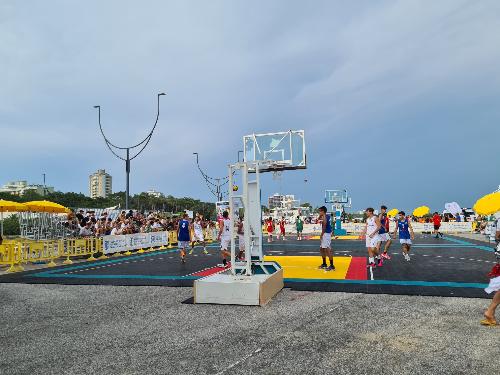 Le finali nazionali del 3x3 basket under a Lignano Sabbiadoro