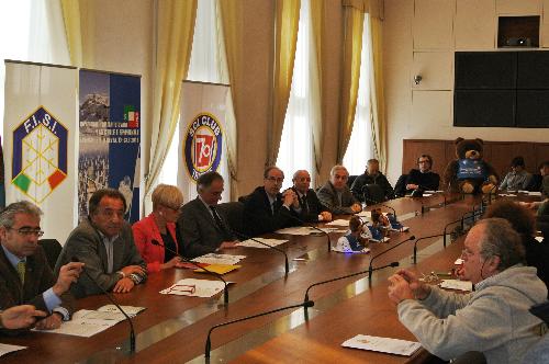 Conferenza stampa di presentazione del calendario di eventi organizzati dallo Sci Club 70 di Trieste – Trieste 21/01/2014