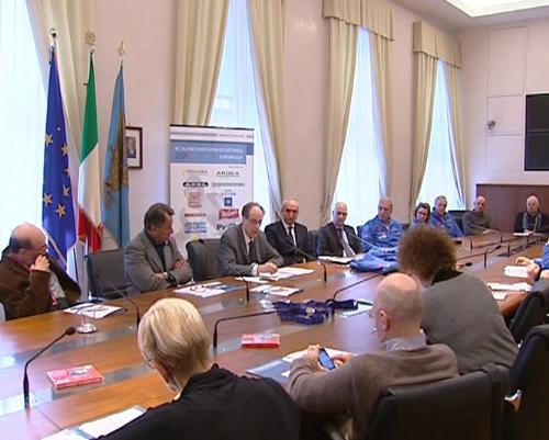 La conferenza stampa di presentazione degli eventi dedicati nel 2014 allo sci paralimpico – Trieste 03/02/2014