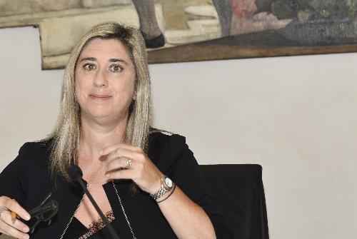 L'assessore regionale alle Infrastrutture e Territorio Cristina Amirante