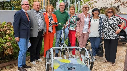 L’assessore alla Disabilità del Friuli Venezia Giulia Riccardo Riccardi che a Pordenone ha preso parte alla presentazione del progetto inclusivo "Io ci vado... Vieni anche tu!"