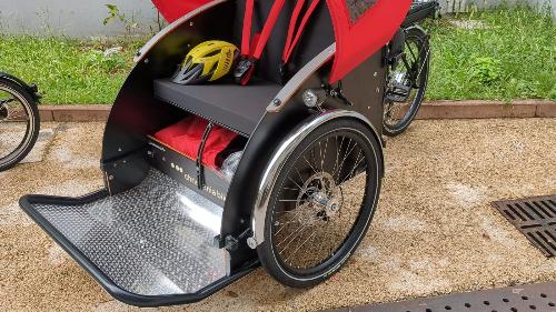 Una bicicletta per le persone con disabilità