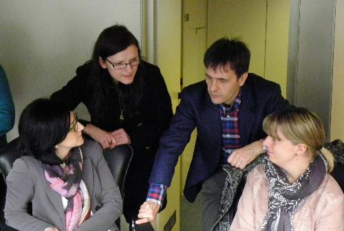 Sara Vito (Assessore regionale Ambiente) incontra un gruppo di studenti dell'Università Tecnica di Dortmund (Germania) - Trieste 05/03/2014