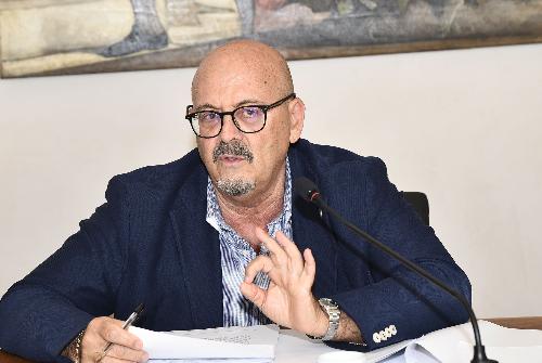 L'assessore regionale al Patrimonio, Demanio, Servizi generali e Sistemi informativi Sebastiano Callari