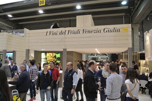 Lo stand Friuli Venezia Giulia alla quarantottesima edizione di Vinitaly - Verona 06/04/2014