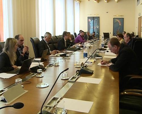 Audizione della I Commissione consiliare sulla situazione di Banca Mediocredito FVG, in Consiglio regionale - Trieste 16/04/2014