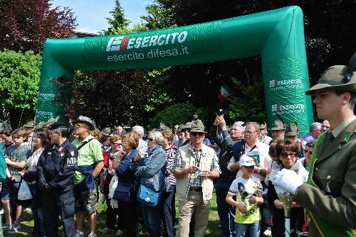 Inaugurazione della Cittadella dell'ottantasettesima Adunata nazionale degli Alpini, in parco Galvani - Pordenone 09/05/2014