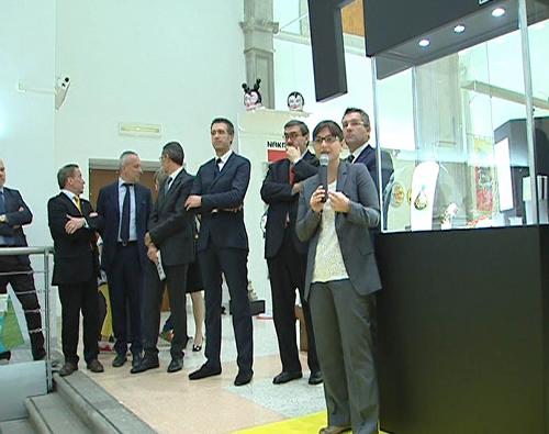 Debora Serracchiani (Presidente Friuli Venezia Giulia) all'inaugurazione della rassegna "HEY!" - Cividale del Friuli 09/05/2014