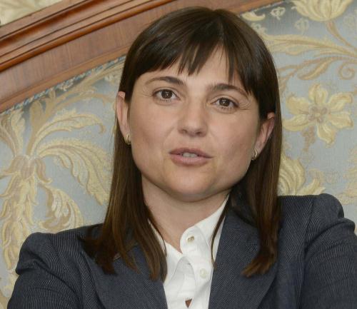 Debora Serracchiani, presidente della Regione autonoma Friuli Venezia Giulia