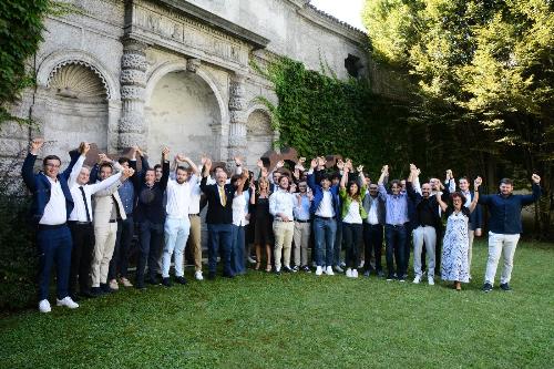 Foto di gruppo del Mits Day a Udine