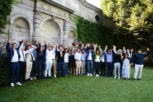 Foto di gruppo del Mits Day a Udine