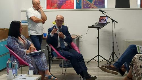 L'assessore regionale Riccardo Riccardi nel corso del suo intervento