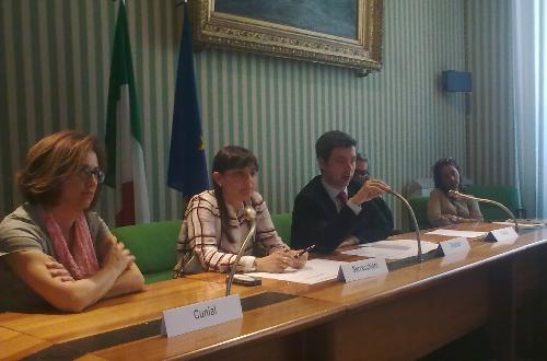 Debora Serracchiani (Presidente Friuli Venezia Giulia) e Andrea Orlando (Ministro Giustizia) - Roma 27/05/2014