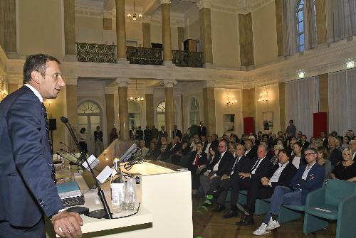 Il governatore Fedriga all'evento in ricordo del professor Claudio Sambri