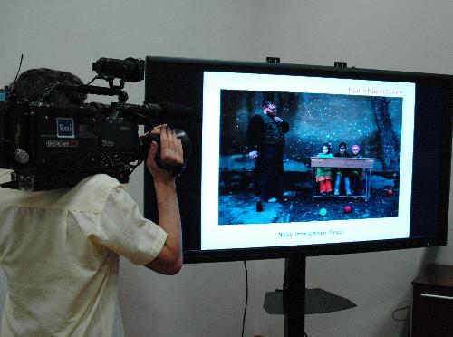 "Aleppo", la foto di Niclas Hammarstrom che ha vinto il Premio Miran Hrovatin dell'XI edizione del Premio giornalistico internazionale Marco Luchetta - Trieste 05/06/2014 