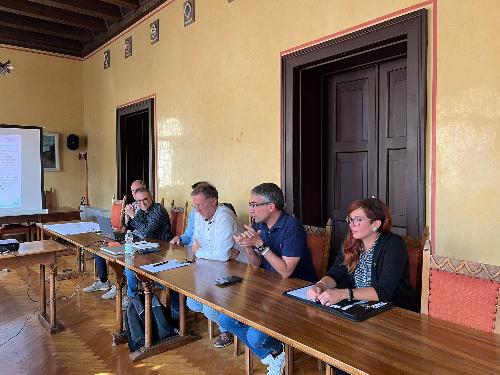 L'assessore Roberti a Muggia per la presentazione del progetto di fattibilità tecnico-economica dei lavori di allargamento della galleria Nazario Sauro