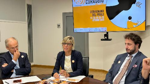 L'assessore regionale Barbara Zilli nel corso del suo intervento