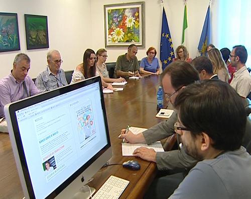 Conferenza stampa di presentazione dei nuovi servizi del sito dell'ARLeF - Udine 12/06/2014
