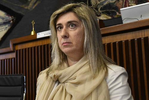 L'assessore regionale alle Infrastrutture Cristina Amirante