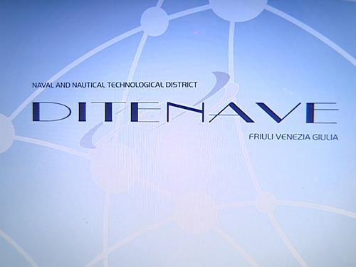 Logo di Ditenave, distretto tecnologico navale e nautico - Monfalcone 10/07/2014