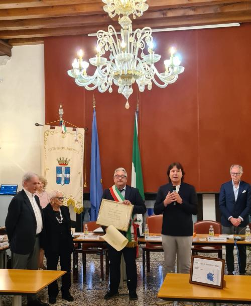 L'assessore regionale Sergio Emidio Bini nel corso del suo intervento