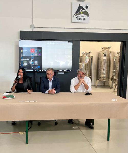 Un momento dell'inaugurazione