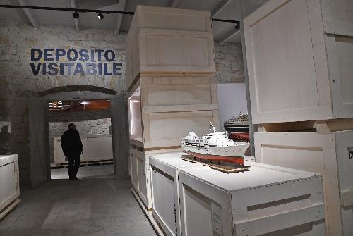 Uno degli internio del Museo del mare