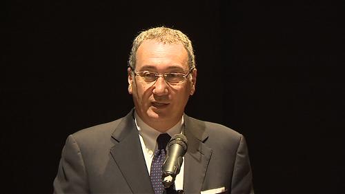 Sergio Bolzonello (Vicepresidente FVG e assessore regionale Attività produttive) alla presentazione della Stagione 2014-2015 del Teatro Giuseppe Verdi - Pordenone 26/08/2014