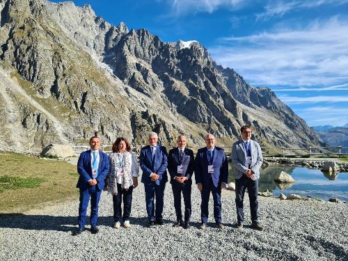 Foto di gruppo degli intervenuti alla Digital Alps Conference
