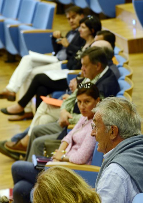 L'incontro della Consulta regionale della Sanità, all'Auditorium della Regione FVG - Udine 08/09/2014