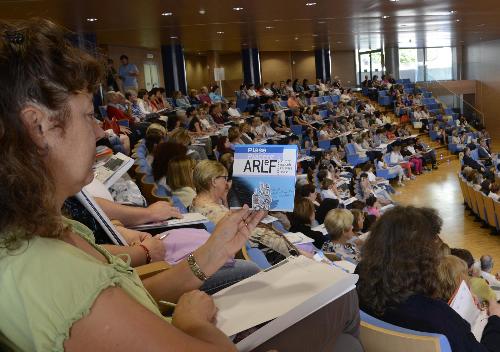 Giornata di formazione per docenti "L'insegnamento della lingua friulana a scuola: stato dell'arte, risorse, novità e prospettive per l'Anno scolastico 2014-2015", all'Auditorium della Regione FVG - Udine 09/09/2014