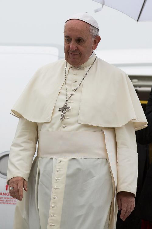 Papa Francesco arriva all'Aeroporto FVG - Ronchi dei Legionari 13/09/2014