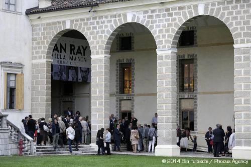 Inaugurazione della mostra dedicata a Man Ray a Villa Manin di Passariano (12 settembre 2014 - 11 gennaio 2015) - Codroipo (UD) 12/09/2014