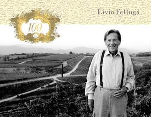 Livio Felluga ha creato "100", vino in edizione limitata presentato nel corso delle celebrazioni per i suoi 100 anni, nell'Abbazia di Rosazzo - Manzano (UD) 20/09/2014
