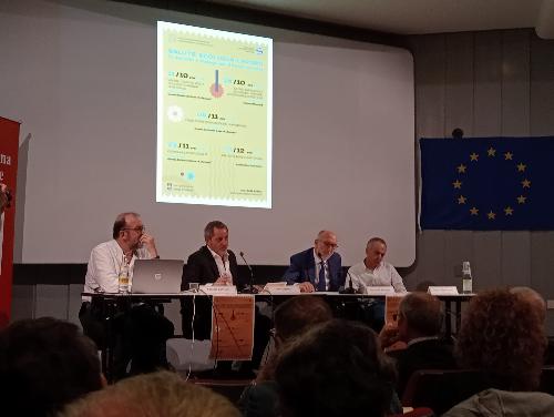 L'assessore regionale alla Salute e politiche sociali Riccardo Riccardi all'evento di Casa Zanussi su Salute, ecologia e lavoro