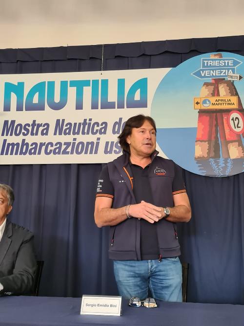 L'assessore regionale Sergio Emidio Bini nel corso del suo intervento