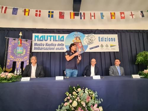 L'assessore regionale Sergio Emidio Bini nel corso del suo intervento