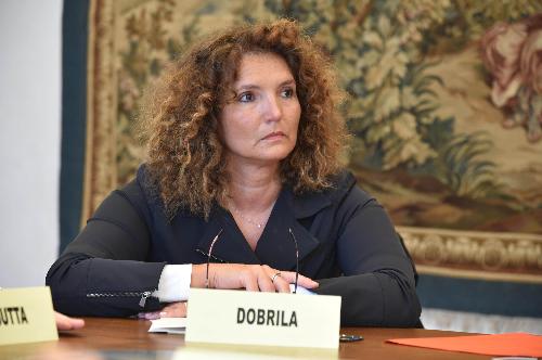Ksenija Dobrila, nuova presidentessa del Comitato istituzionale paritetico per i problemi della Minoranza slovena - Trieste 13/10/2014