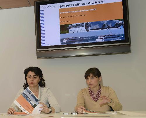 Mariagrazia Santoro (Assessore regionale Infrastrutture e Mobilità) e Debora Serracchiani (Presidente Regione Friuli Venezia Giulia) in una foto d'archivio