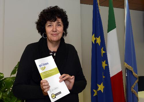 Loredana Panariti (Assessore regionale Lavoro e Formazione) alla presentazione di "go&learn", Seminari in azienda - Catalogo Friuli Venezia Giulia (Attività previste da Garanzia Giovani) - Udine 31/10/2014