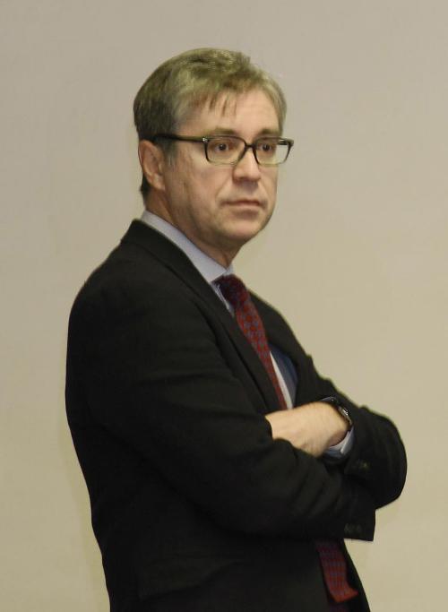 Francesco Peroni (Assessore regionale Finanze, Patrimonio, Coordinamento e Programmazione Politiche economiche e comunitarie) in una foto d'archivio