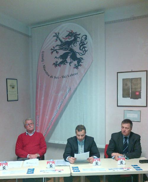Presentazione della Licenza europea del Maestro di Sci del Memorandum of Understanding (MoU), all'Unione delle associazioni sportive slovene in Italia (ZSŠDI) - Trieste 05/12/2014