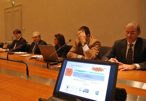 La presentazione del "Piano Inverno 2014-2015" di ENEL Distribuzione (Esercizio Rete della Distribuzione Territoriale Triveneto) per la regione FVG - Trieste 09/12/2014